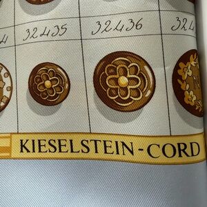 Brown & Gold Silk Scarf